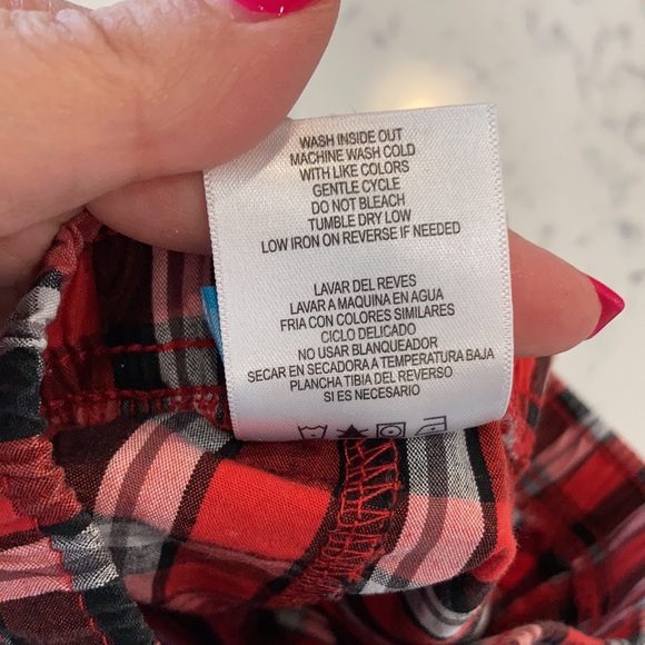 Plaid Mickey Mouse shorts - Picture 5 of 5